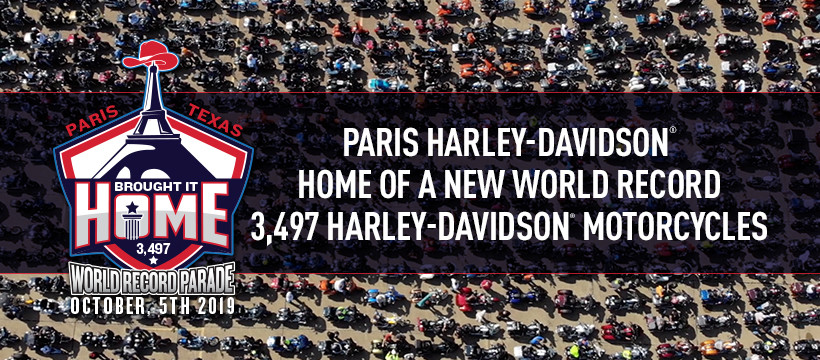 Paris Harley-Davidson® Home of a New World Record